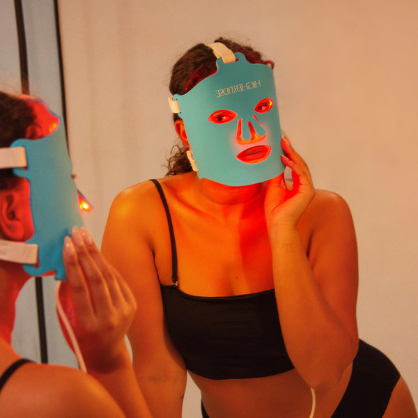 HigherDOSE RED LIGHT THERAPY FACE MASK