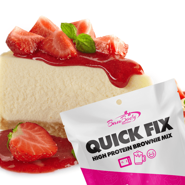 STRAWBERRY CHEESECAKE QUICK FIX