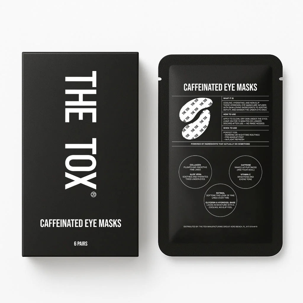 The Tox CAFFEINATED EYE MASKS